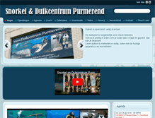 Tablet Screenshot of duikcentrum-purmerend.nl